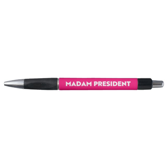Madam President modern bold typography hot pink (Front)