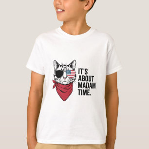 Madam Time President 2024 Kamala Harris DNC Rally T-Shirt