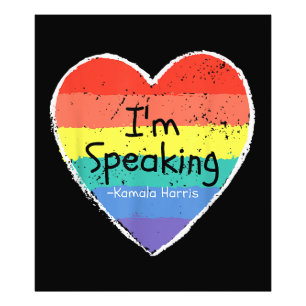 Madam Vice President I'm Speaking Kamala Harris gi Photo Print