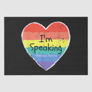 Madam Vice President I'm Speaking Kamala Harris gi Tissue Paper