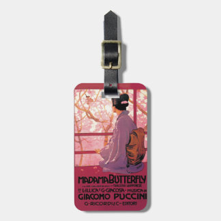 Madama Butterfly Luggage Tag