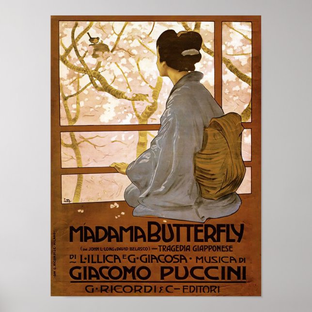 Madama Butterfly - Metlicovitz Poster (Front)