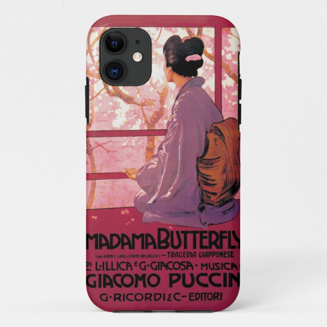 Madama Butterfly Opera Case-Mate iPhone Case (Back)