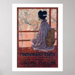 Madama Butterfly Vintage poster (1904)