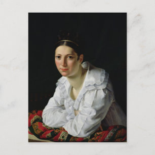 Madama Claude Marie Dubufe  1818 Postcard