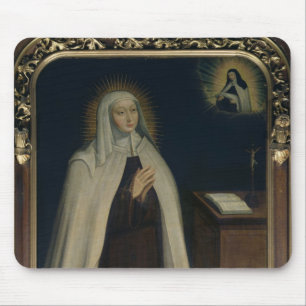 Madame Acarie known as Marie de l'Incarnation Mouse Mat