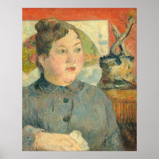 Madame Alexandre Kohler - Paul Gauguin Fine Art Poster (Front)