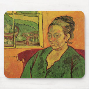 Madame Augustine Roulin by Vincent van Gogh Mouse Mat