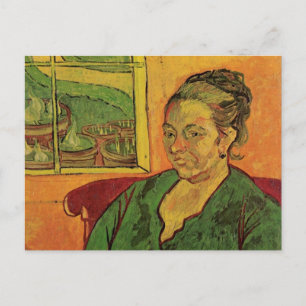 Madame Augustine Roulin by Vincent van Gogh Postcard