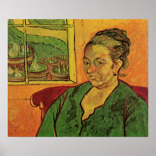 Madame Augustine Roulin by Vincent van Gogh Poster (Front)