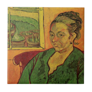 Madame Augustine Roulin by Vincent van Gogh Tile