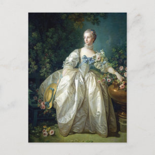 Madame Bergeret 1766 Boucher Postcard