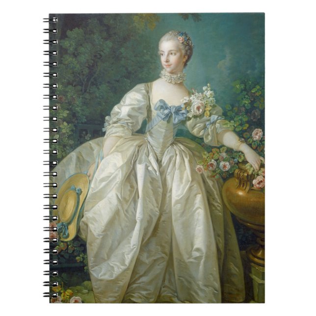 Madame Bergeret, c. 1766 (oil on canvas) Notebook (Front)