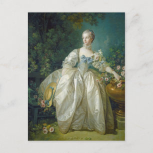 Madame Bergeret, c. 1766 (oil on canvas) Postcard