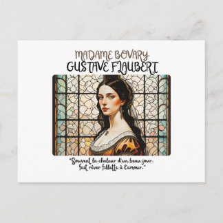 'Madame Bovary', by Gustave Flaubert Postcard