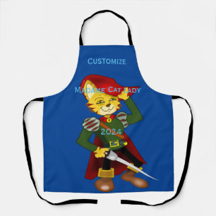 Madame Cat Lady 2024 for President Thunder_Cove Apron
