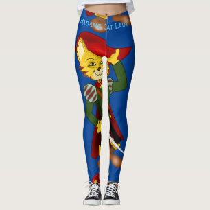 Madame Cat Lady 2024 for President Thunder_Cove  Leggings