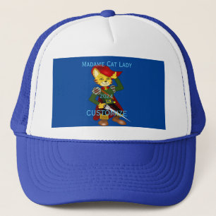 Madame Cat Lady 2024 for President Thunder_Cove Trucker Hat