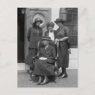 Madame Curie, early 1900s Postcard