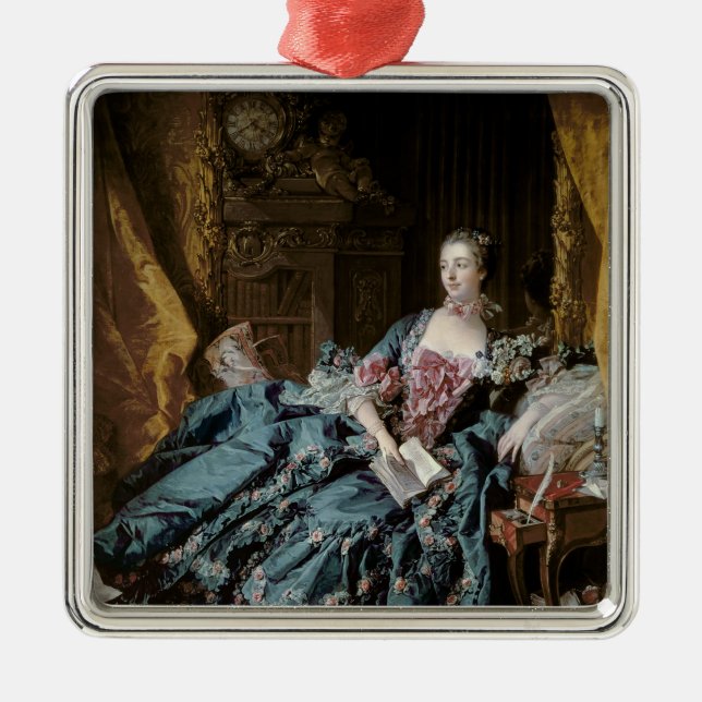 Madame de Pompadour, 1756 Metal Tree Decoration (Front)