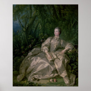 Madame de Pompadour, 1758 Poster