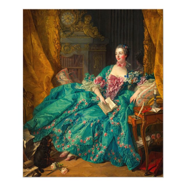 Madame de Pompadour by Francois Boucher Photo Print (Front)