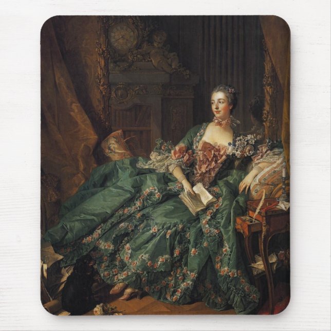 Madame de Pompadour Mouse Mat (Front)