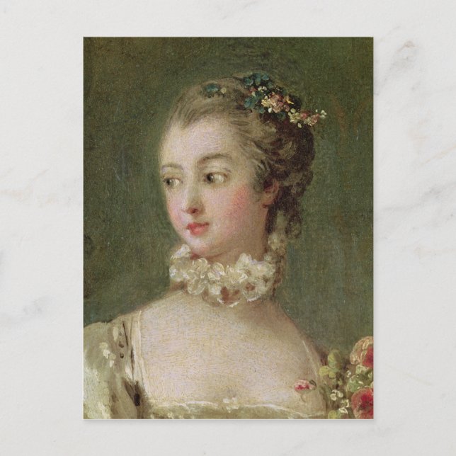 Madame de Pompadour Postcard (Front)