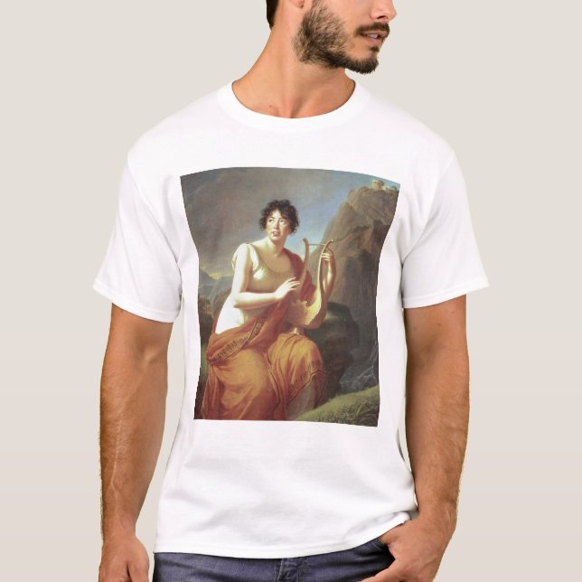 Madame de Stael as Corinne, 1809 T-Shirt (Front)
