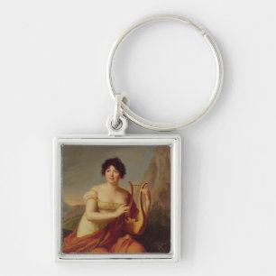 Madame de Stael as Corinne Key Ring