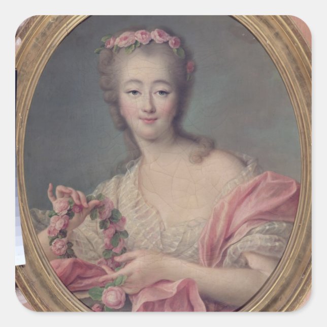 Madame du Barry, 1770 Square Sticker (Front)