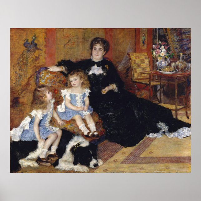Madame Georges Charpentier and Her Children  Poster (Front)