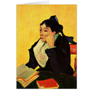 Madame Ginoux with Books by Vincent van Gogh