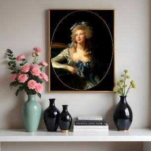Madame Grand by by Elisabeth Louise Vigée Le Brun Poster