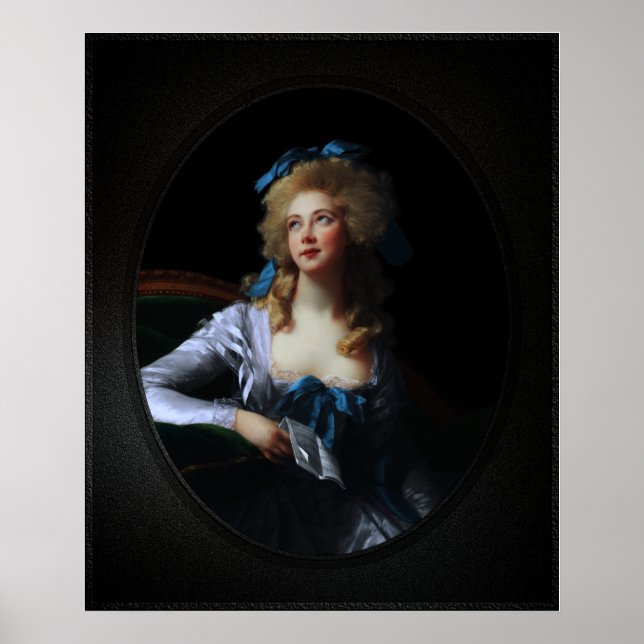 Madame Grand by Elisabeth Louise Vigee Le Brun Poster (Front)