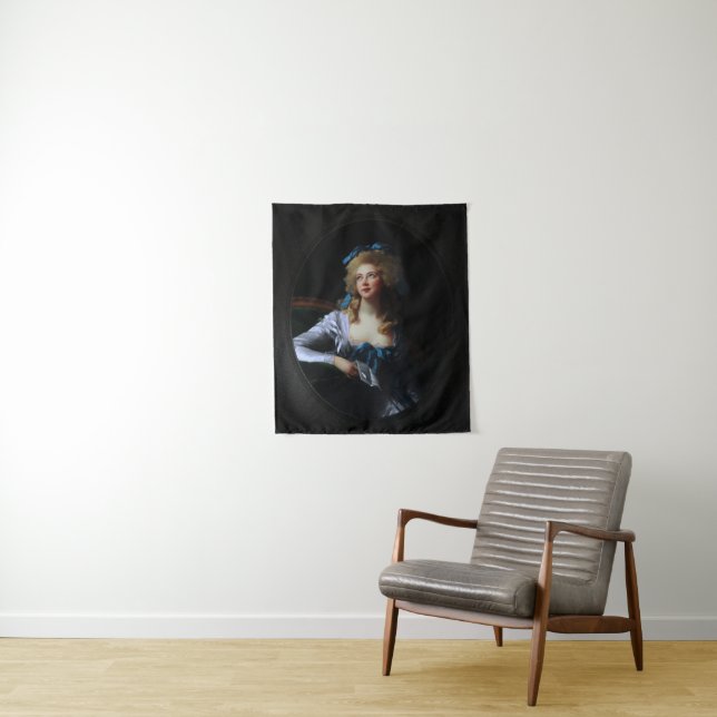 Madame Grand by Elisabeth Louise Vigee Le Brun Tapestry (In Situ)