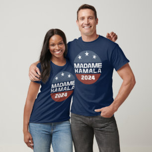 Madame Kamala Harris 2024 for President Patriotic T-Shirt