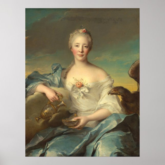 Madame Le Fèvre - Jean-Marc Nattier Fine Art Poster (Front)