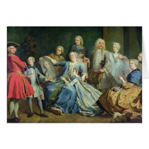Madame Mercier Surrounded by her Family, 1731