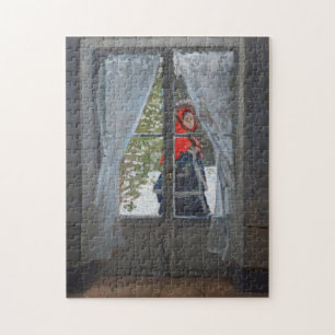Madame Monet/Green Cape Monet Fine Art Jigsaw Puzzle