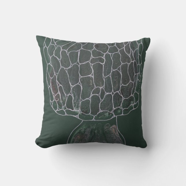 Madame Morchella Cushion (Front)