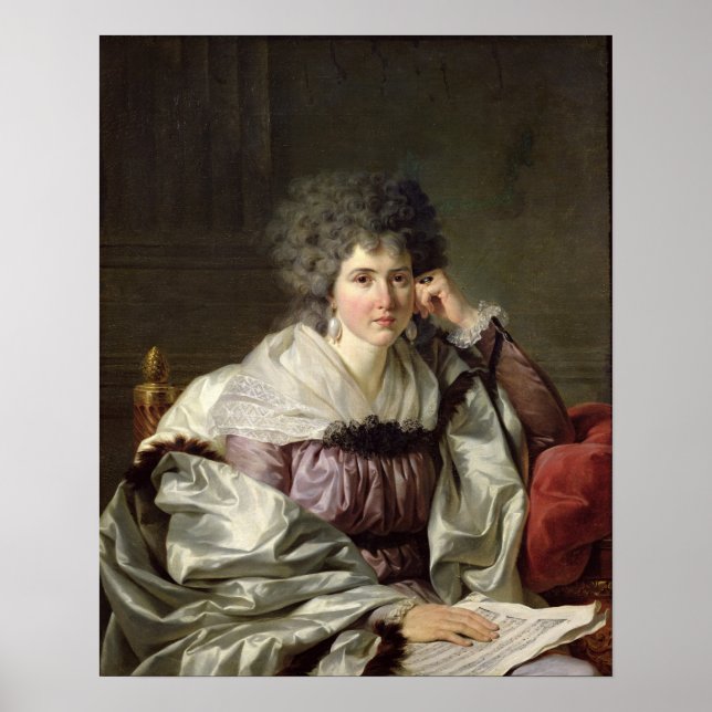 Madame Nicaise Perrin, nee Catherine Deleuze Poster (Front)