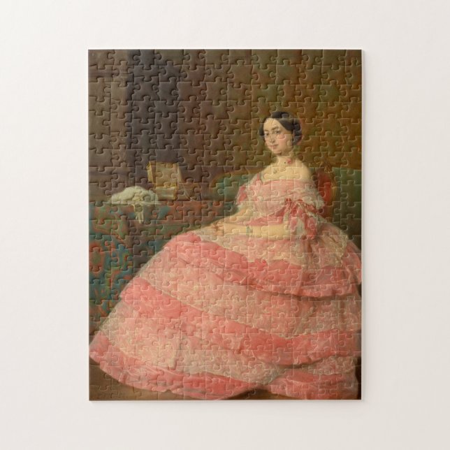 Madame P by Eugene Fichel Jigsaw Puzzle (Vertical)