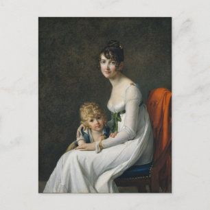 Madame Philippe Panon by Marie-Guillemine Benoist Postcard