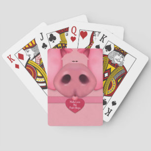 Madame Piggy Playing Cards