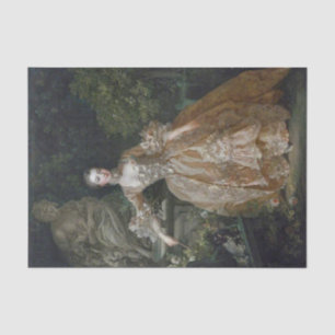 Madame Pompadour by Francois Boucher Tissue Paper