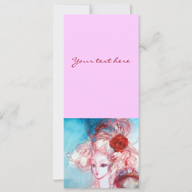 MADAME POMPADOUR ,Classy Gold Costume Party Invitation (Front)