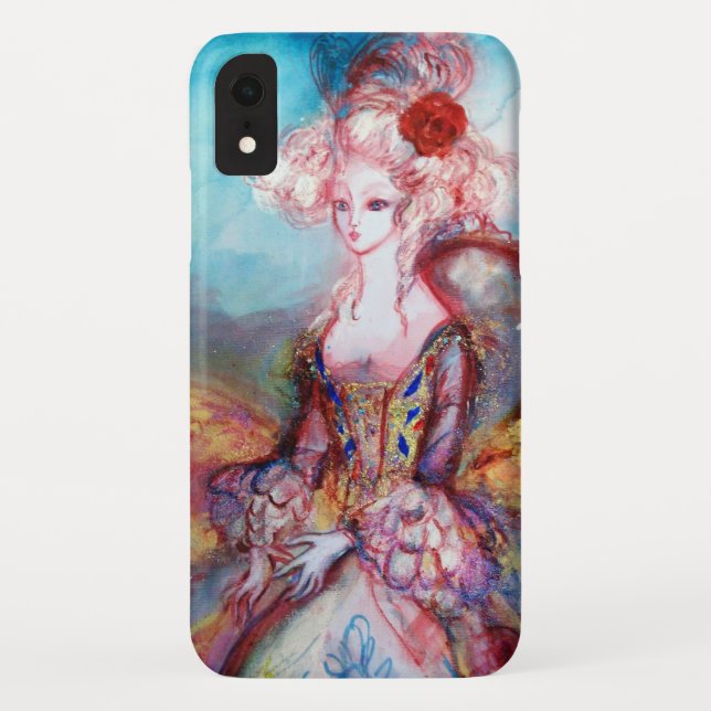 MADAME POMPADOUR ,Elegant Beauty Fashion Case-Mate iPhone Case (Back)