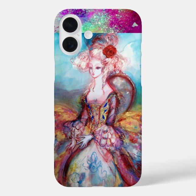 MADAME POMPADOUR ,Elegant Beauty Fashion Case-Mate iPhone Case (Back)