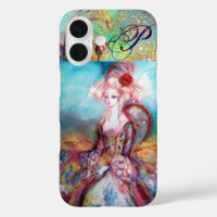 MADAME POMPADOUR , ELEGANT BEAUTY FASHION MONOGRAM